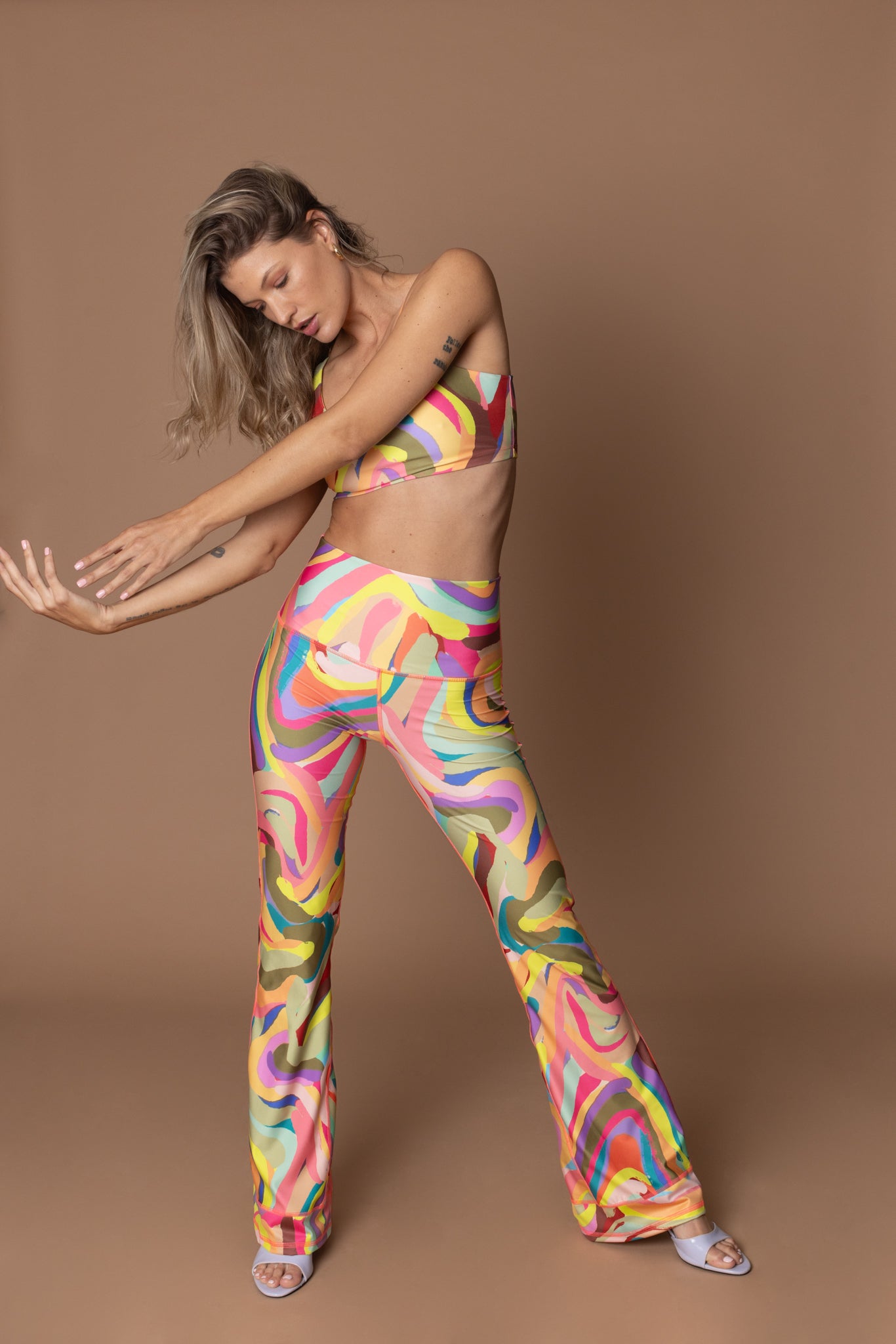 Amazon acampanados leggings